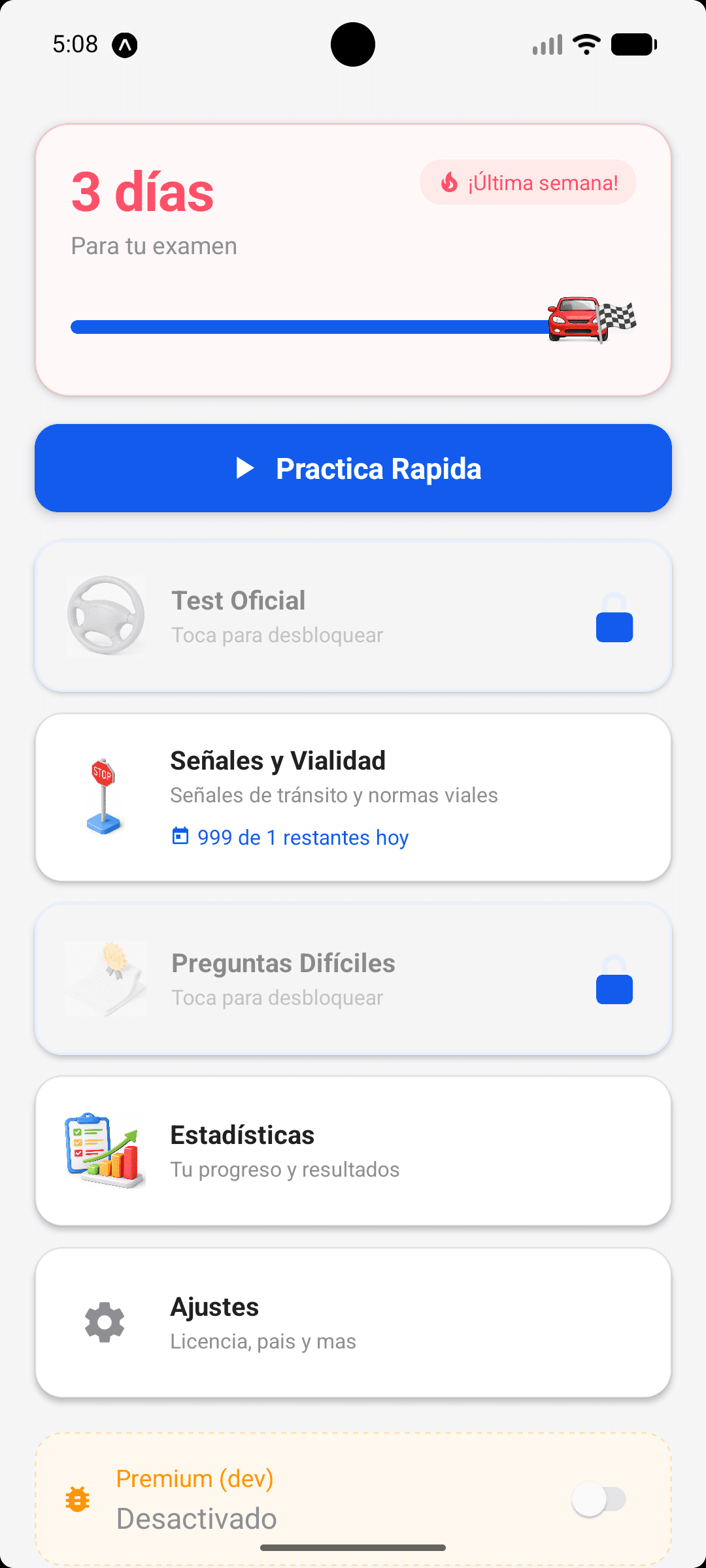 Licencia Argentina screenshot