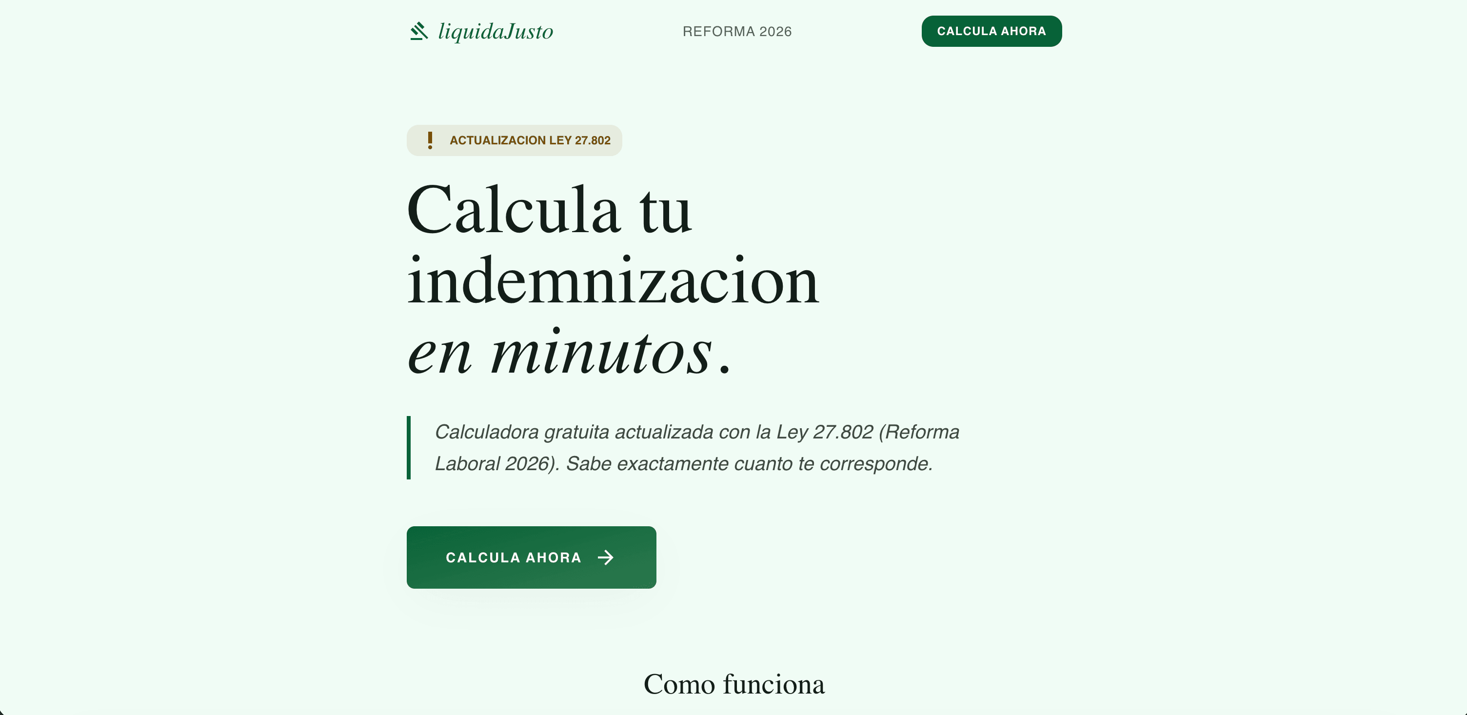 Tu Liquidación al Día screenshot